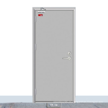 Swing Swing White Color Fire Clased Doors Panic Push Bar Designs Puerta de fuego para el hogar